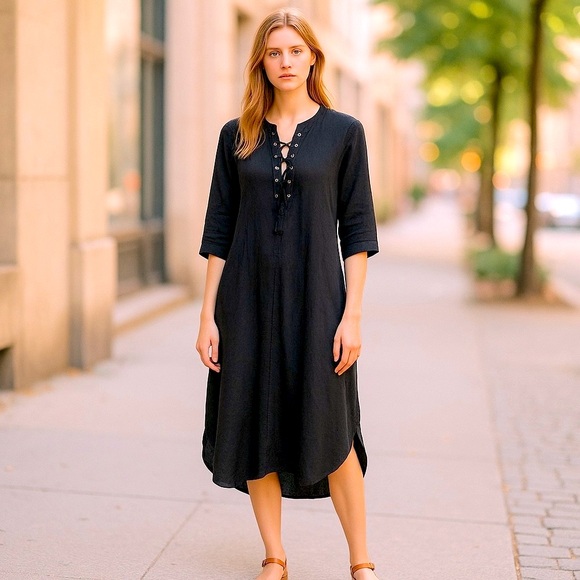 Faithful the Brand Midi Dress - Picture 1 of 11